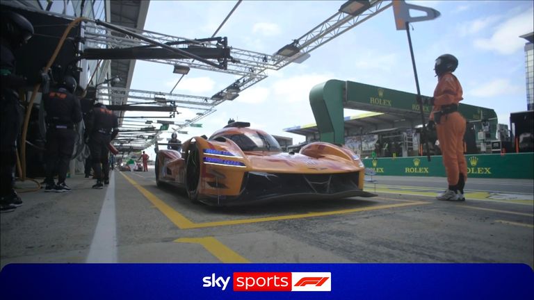 Jamie Chadwick made history, becoming the first woman ever to test a hypercar at Le Mans.