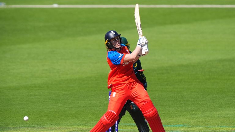 Sciver-Brunt looked much more fluid at the crease on Wednesday, hitting eight boundaries
