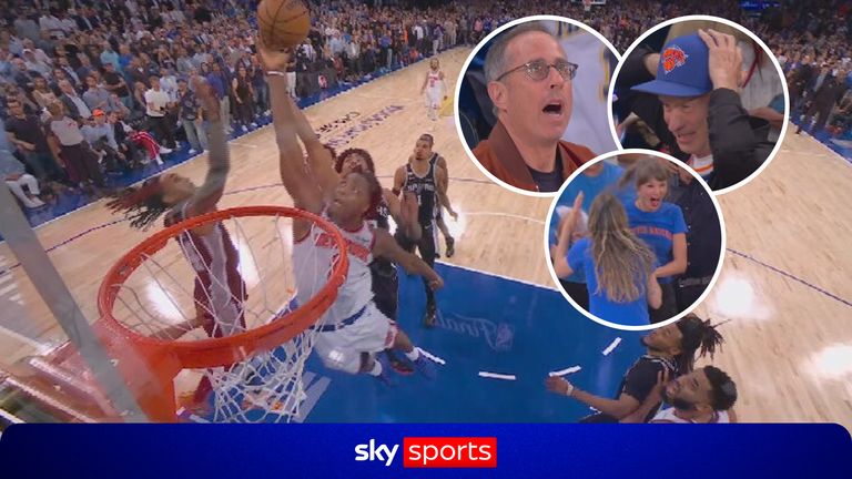 OG Anunoby becomes an instant New York hero after sending the Knicks one win away from NBA glory with one second to go in Game Four.
