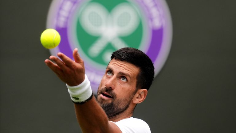 Novak Djokovic bids for his 25th Grand Slam title at Wimbledon