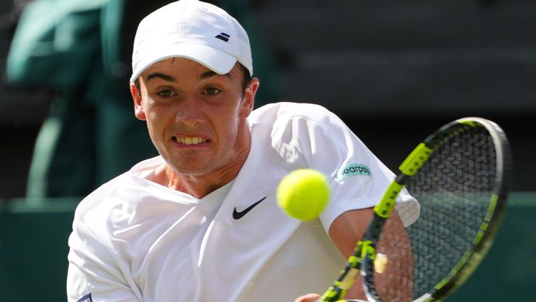 Oliver Tarvet, Wimbledon 2025 (Associated Press)