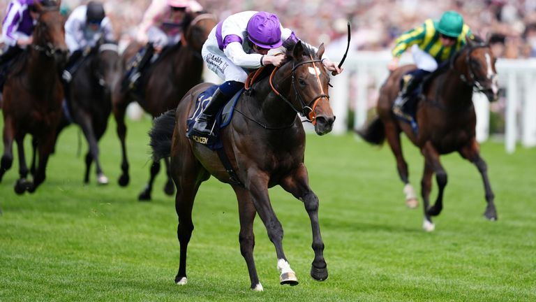 Orthodox ridden by Rossa Ryan wins the Norfolk Stakes on day five of Royal Ascot