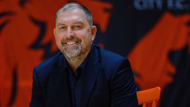 Peter Cklamovski has been appointed as new Salford manager (photo credit: Salford FC)