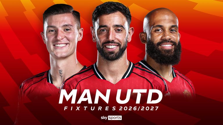 Manchester United 2026/27 Premier League fixtures