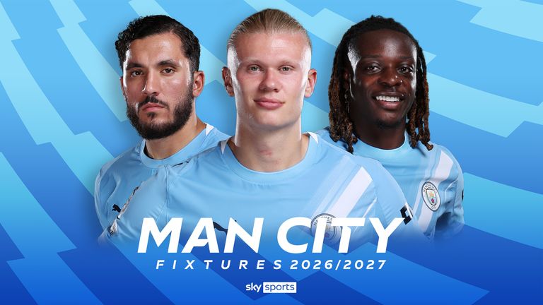 Manchester City 2026/27 Premier League fixtures