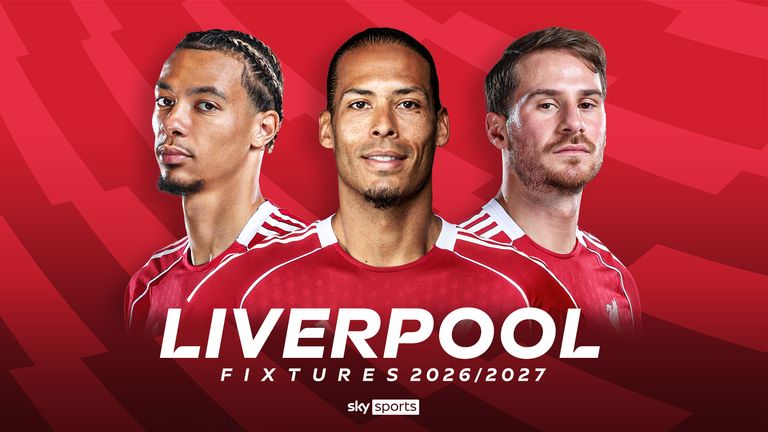 Liverpool 2026/27 Premier League fixtures