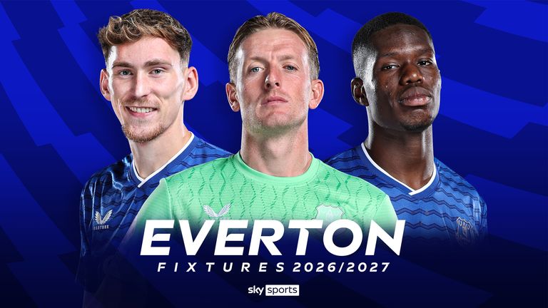 Everton fixtures: Moyes' men start at home