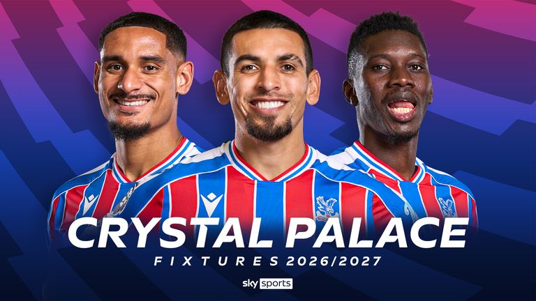 Crystal Palace fixtures: Eagles head to Everton in challenging start