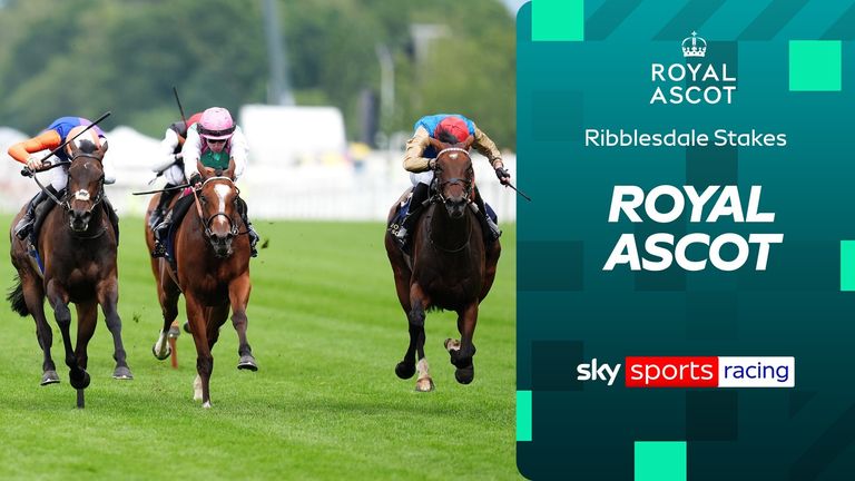 Earth Shot wins the Ribblesdale