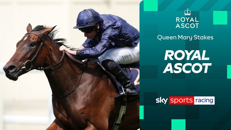 Victorious wins the Queen Mary Stakes
