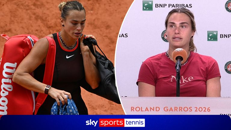 World number one Aryna Sabalenka said she wants to quit tennis after losing 6-3 5-7 0-6 to Diana Shnaider in the quarter-finals of the French Open.