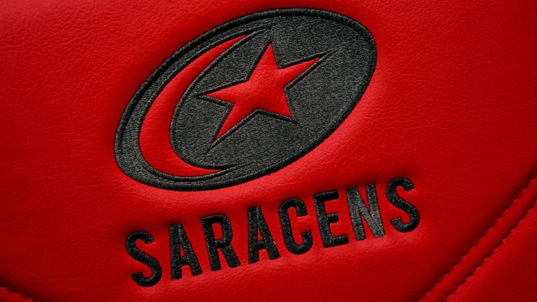 Saracens logo, rugby union
