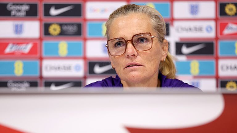 Sarina Wiegman doesn't want her players to be distracted by the events in Spain's game with Iceland