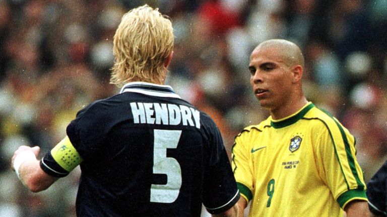 A Escócia enfrentou Ronaldo e companhia durante a Copa do Mundo de 1998