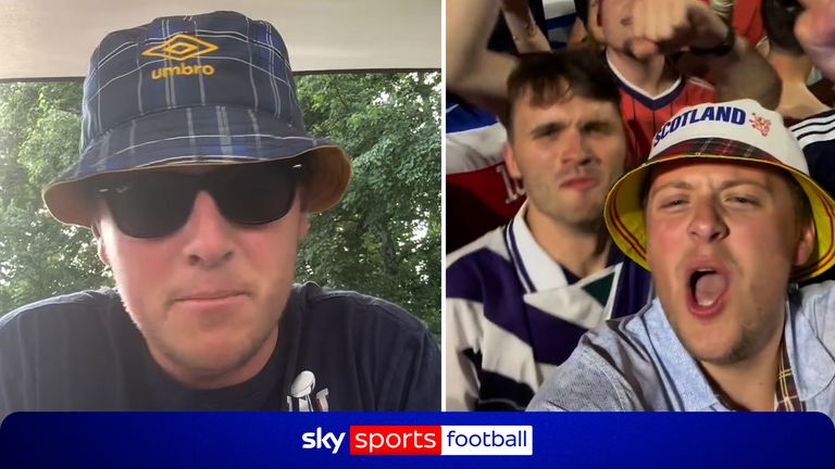 American Ryan McGeary has done viral after admitting he has fallen in love with the Tartan Army!
