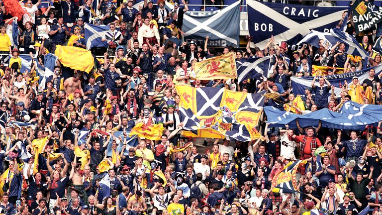O Exército Tartan está de volta à sua primeira Copa do Mundo desde 1998