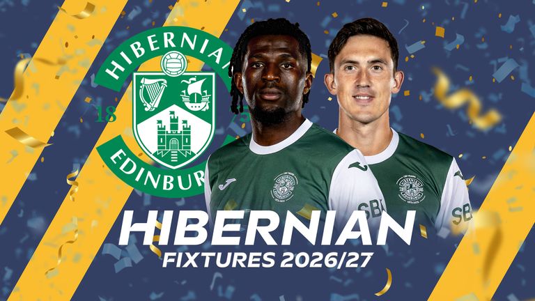 Hibernian Scottish Premiership fixtures 2026/27