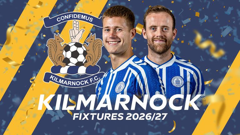 Kilmarnock Scottish Premiership fixtures 2026/27