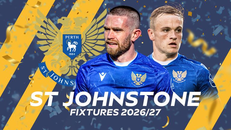St Johnstone Scottish Premiership fixtures 2026/27 - credit SNS