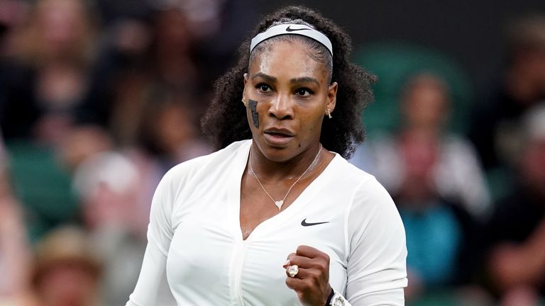 Serena Williams whose comeback to tennis has been confirmed, with the 44-year-old playing doubles at the HSBC Championships at Queen's Club 