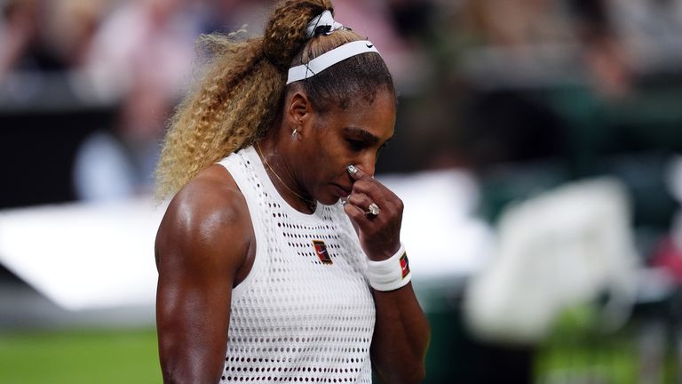 Serena Williams has been knocked out of Wimbledon