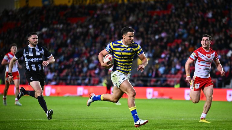Warrington go top of Super League with comeback win at St Helens