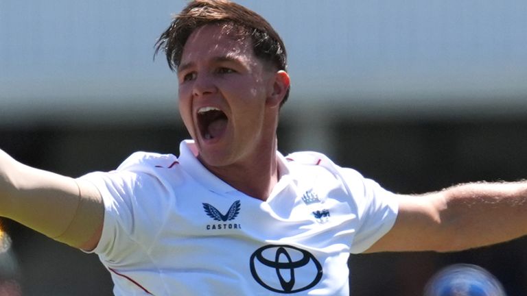 Sonny Baker is one of three England Test debutants at The Oval