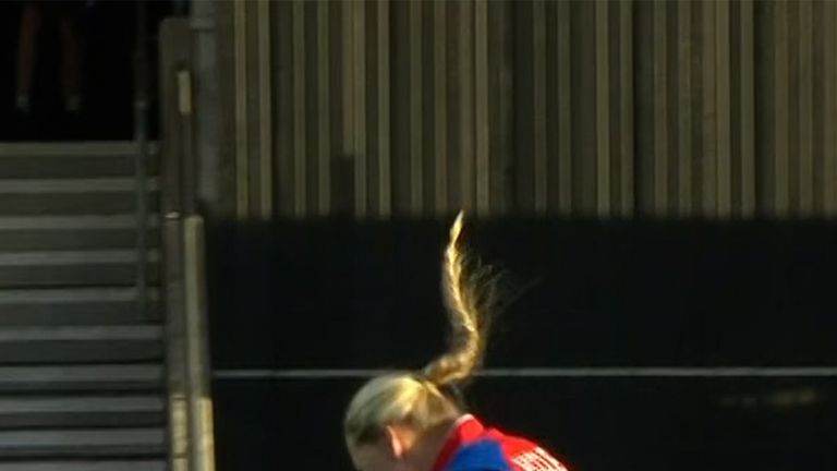 Sophie Ecclestone becomes the fifth bowler in history to claim 150 wickets in international cricket 