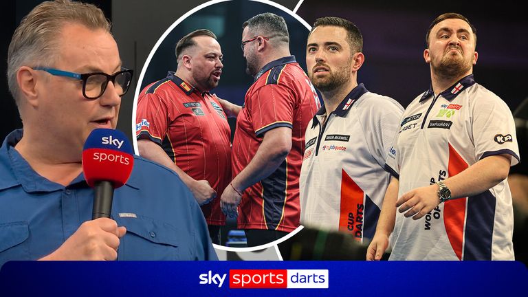 John Part believes Spain's duo of Cristo Reyes and Jose Justicia could 'trouble' Luke Littler and Luke Humphries in the second round. Images: PDC