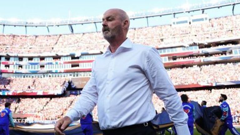 Steve Clarke is aiming to guide Scotland to the knockout stages of the World Cup for the first time 