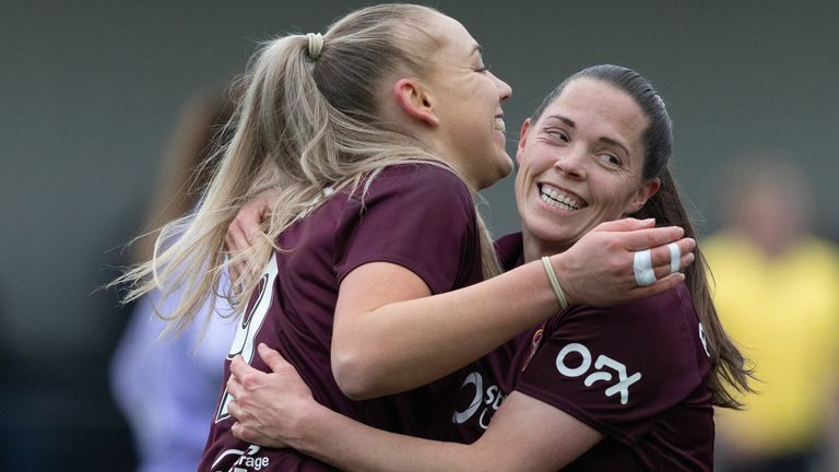 Hearts conquistou o título SWPL pela primeira vez na temporada passada