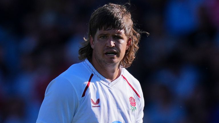 Berhard Janse van Rensburg has made his unofficial England debut ahead of the Nations Championship in July