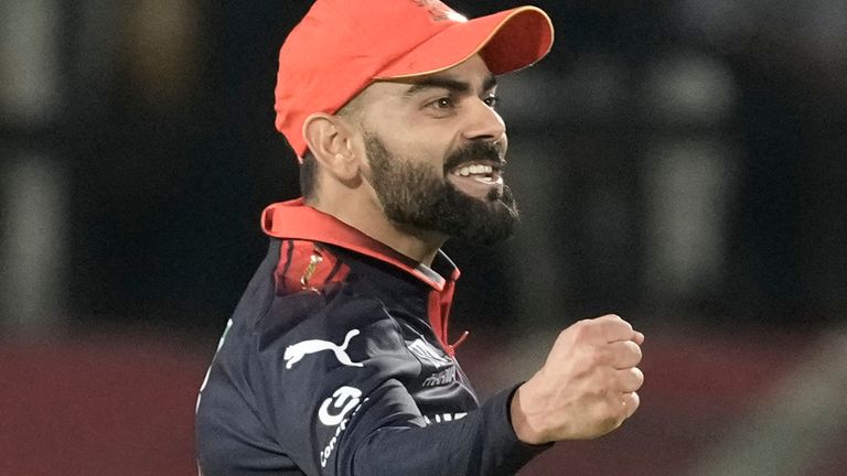 Royal Challengers Bengaluru's Virat Kohli 