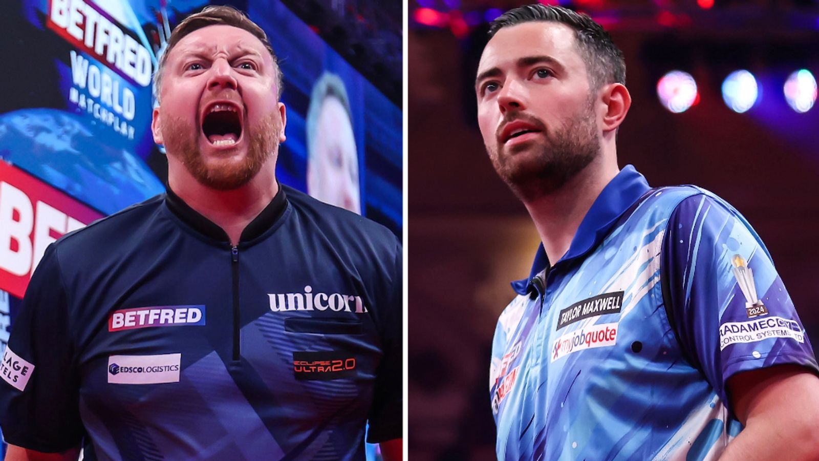 World Matchplay Darts: Luke Humphries shocked by Cameron Menzies in first round at the Winter Gardens in Blackpool