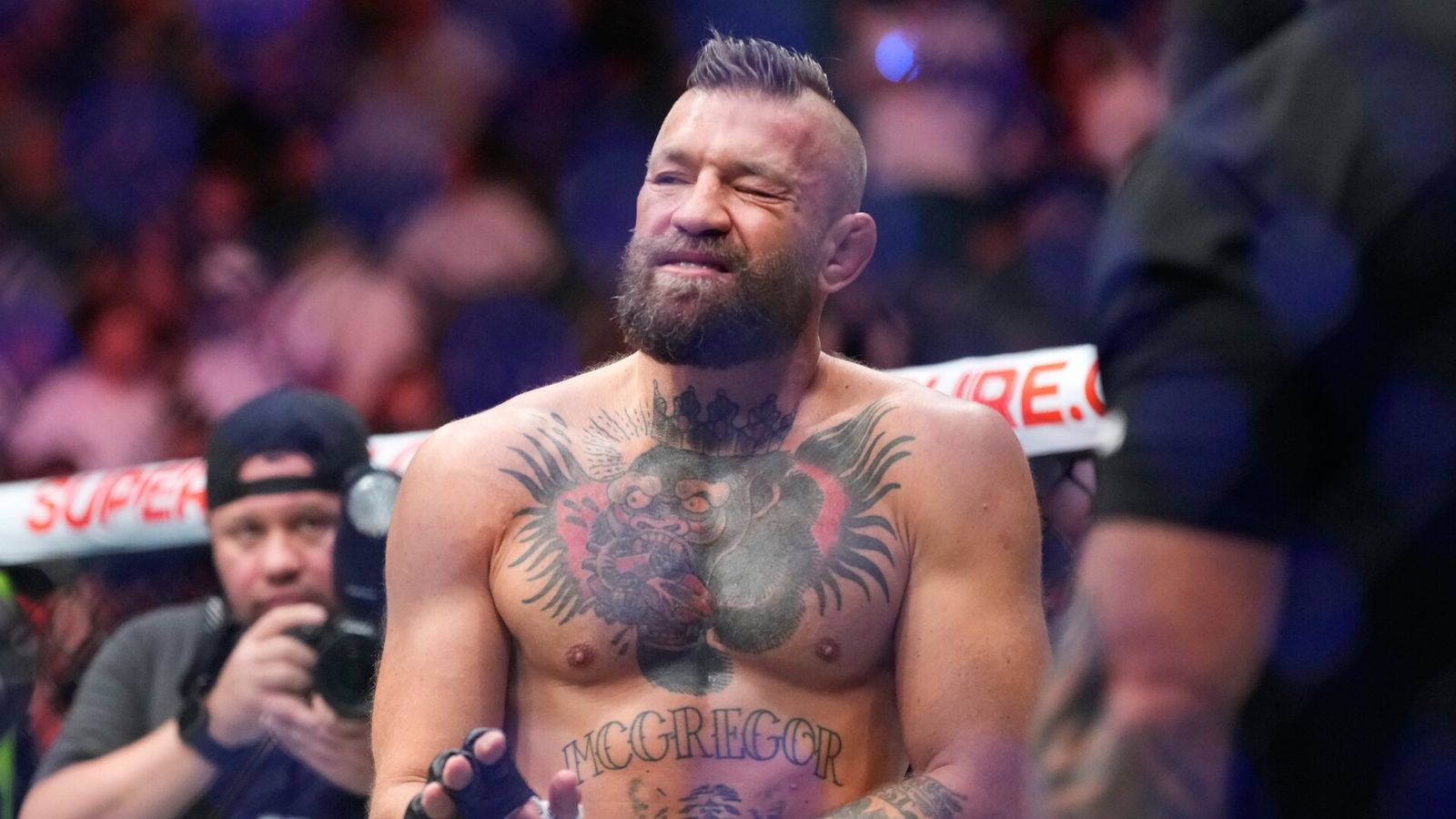 Conor McGregor to undergo surgery on knee injury which ended return fight against Max Holloway at UFC 329 but hopes to fight again | WWE News Conor McGregor to undergo surgery on knee injury which ended return fight against Max Holloway at UFC 329 but hopes to fight again | WWE News
