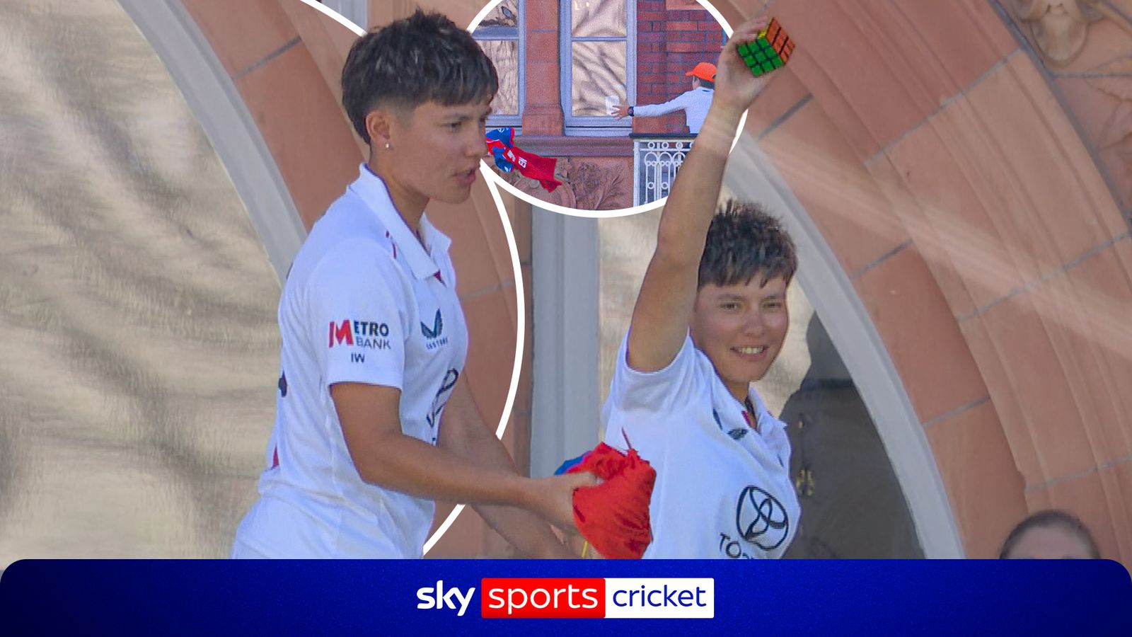 Issy Wong living her best life! Rubik's cube? Clocked it! Throwing a ...