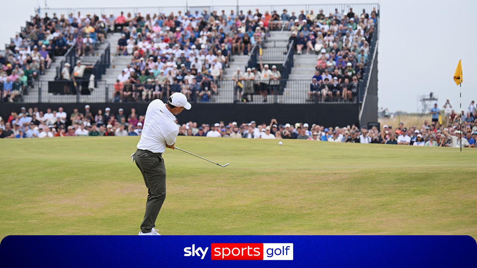 The Open: Rory McIlroy catapults up the leaderboard with sensational chip-in EAGLE!