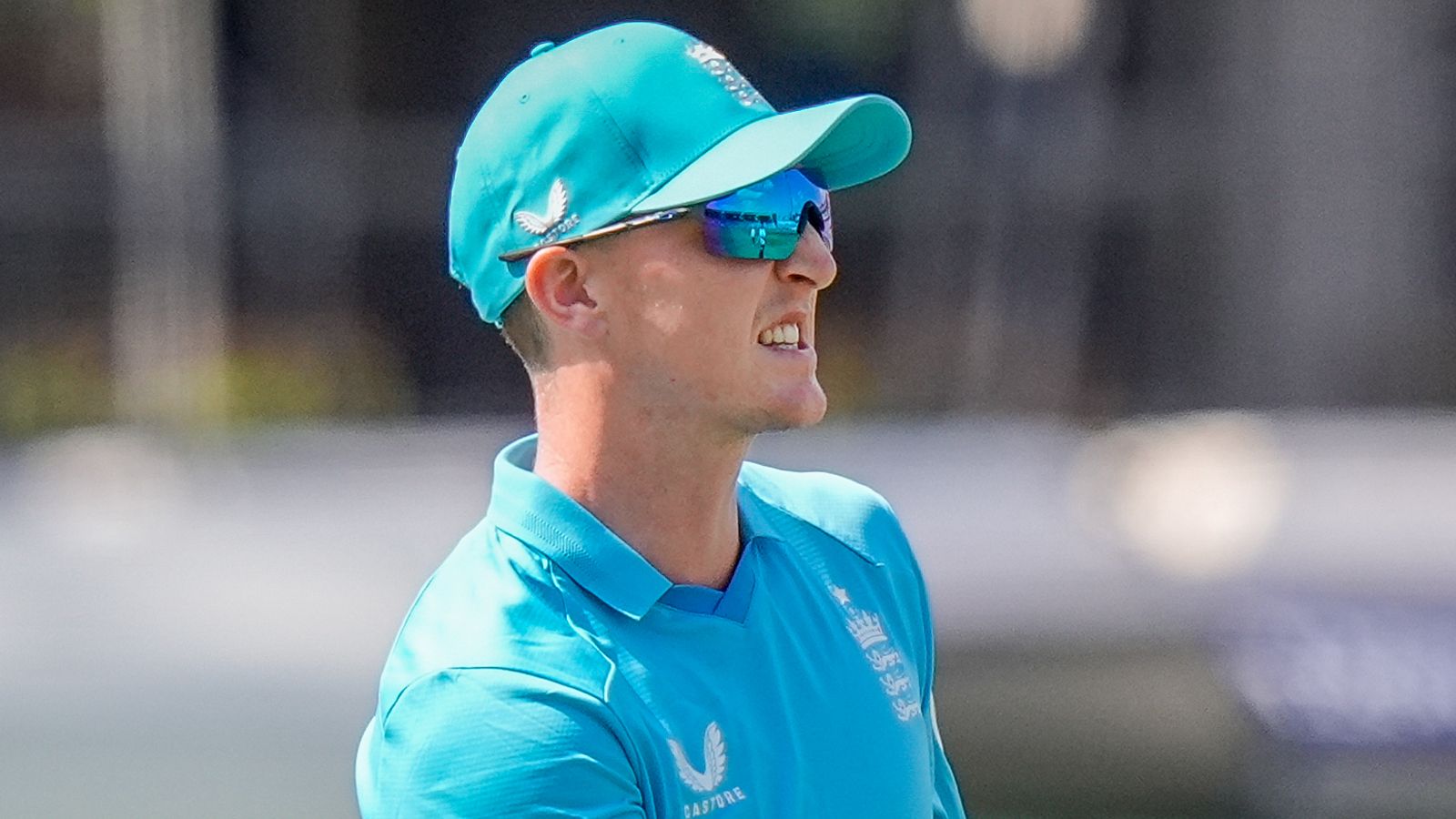 Harry Brook in England men's ODI cricket attire during the India series