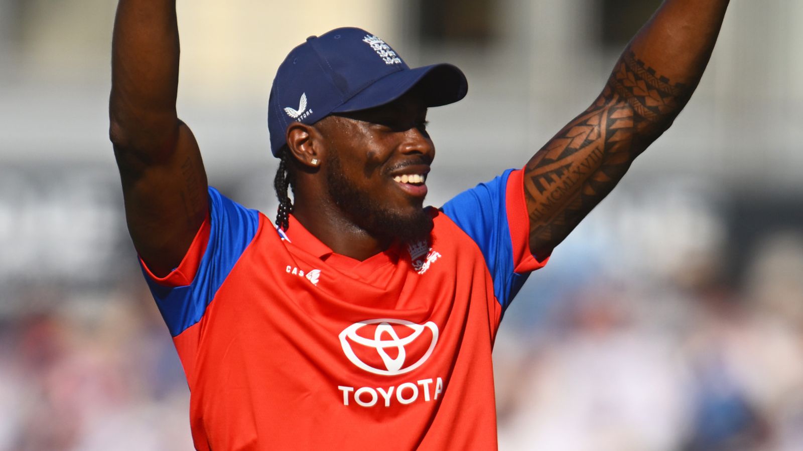 Jofra Archer during England