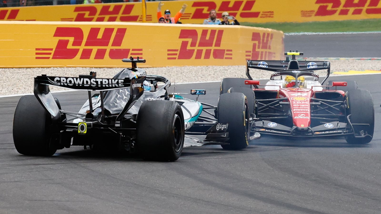 George Russell blames Mercedes power issue for Belgian GP collision with Lewis Hamilton after huge F1 title race blow | F1 News George Russell blames Mercedes power issue for Belgian GP collision with Lewis Hamilton after huge F1 title race blow | F1 News