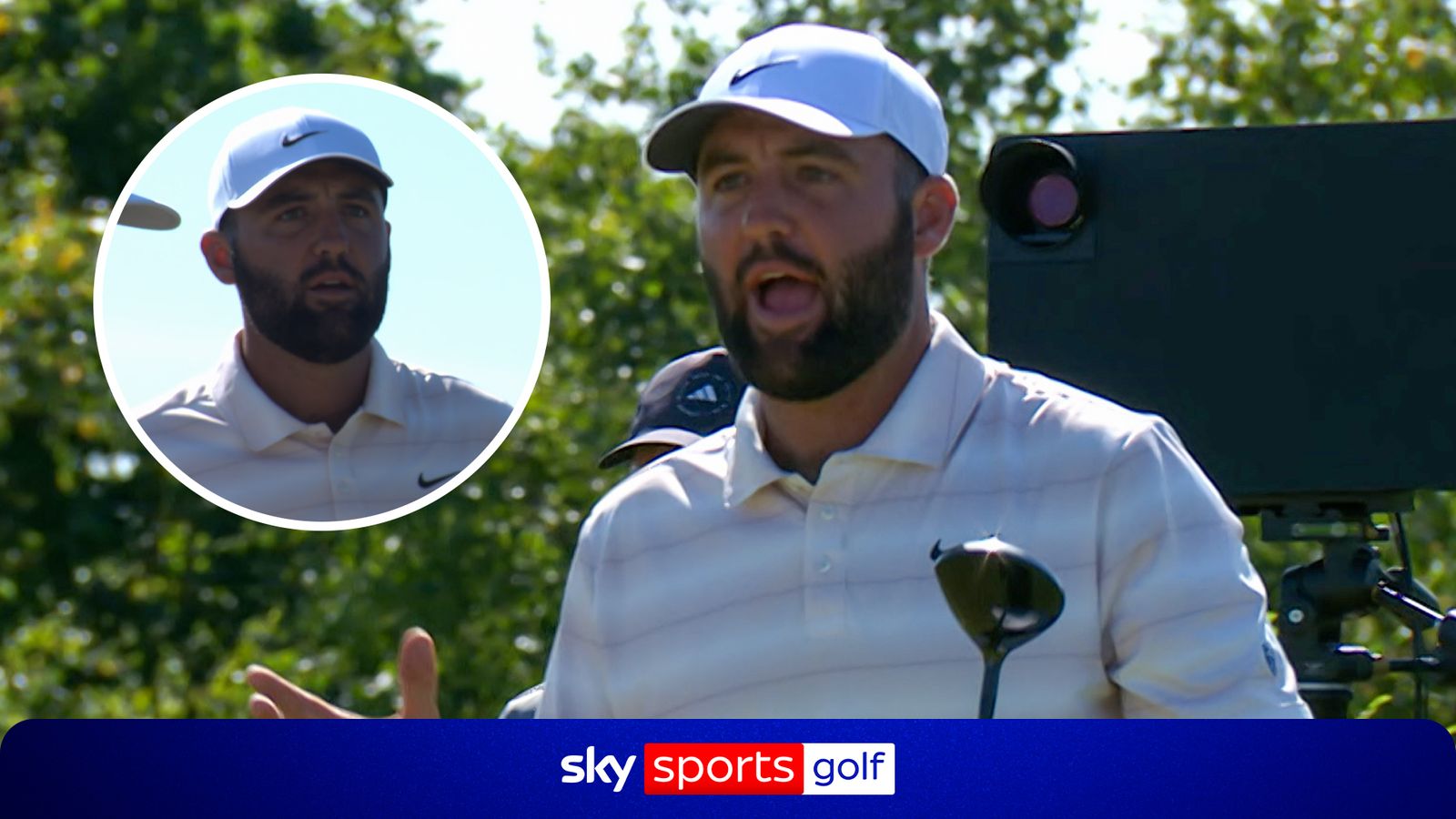 The Open: Scottie Scheffler RAGES after finding rough at Royal Birkdale