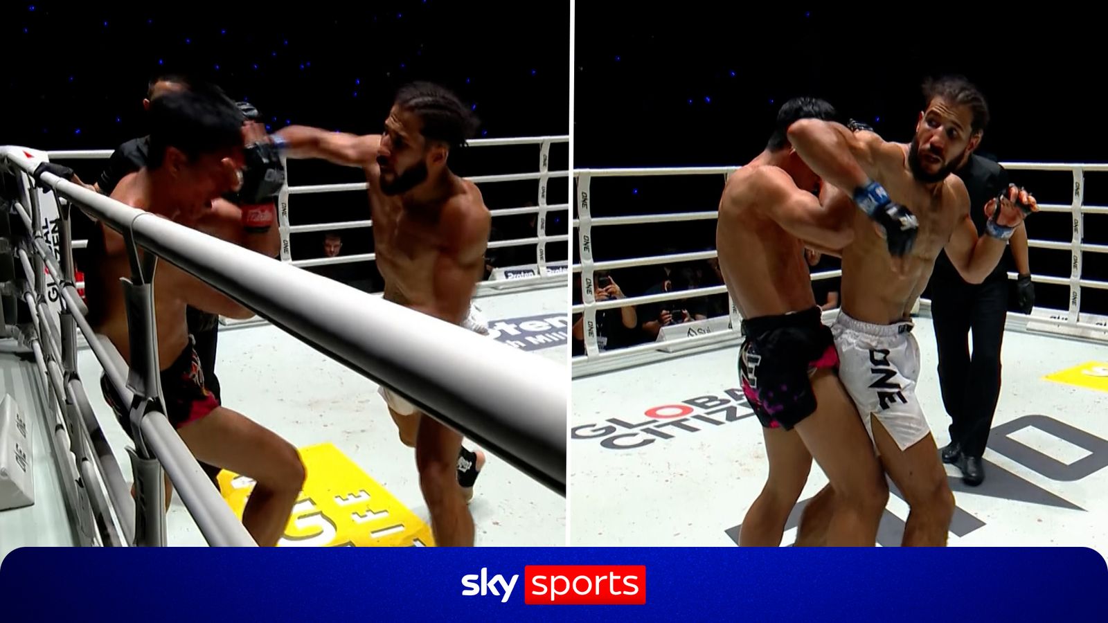 ONE Championship: BRUTAL ending! Main event ends with four knockdowns in the round!