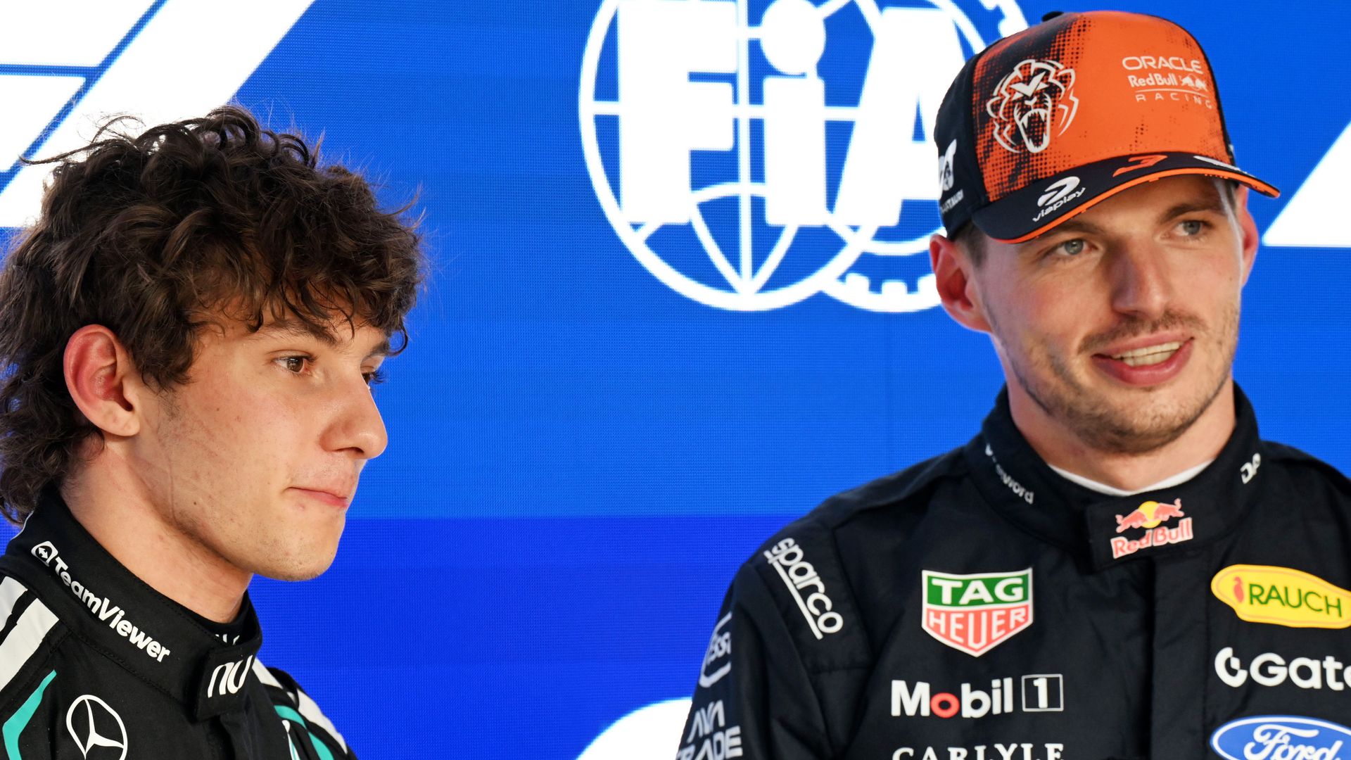 Belgian GP: Antonelli on pole from Verstappen with rain threat ahead of start LIVE!