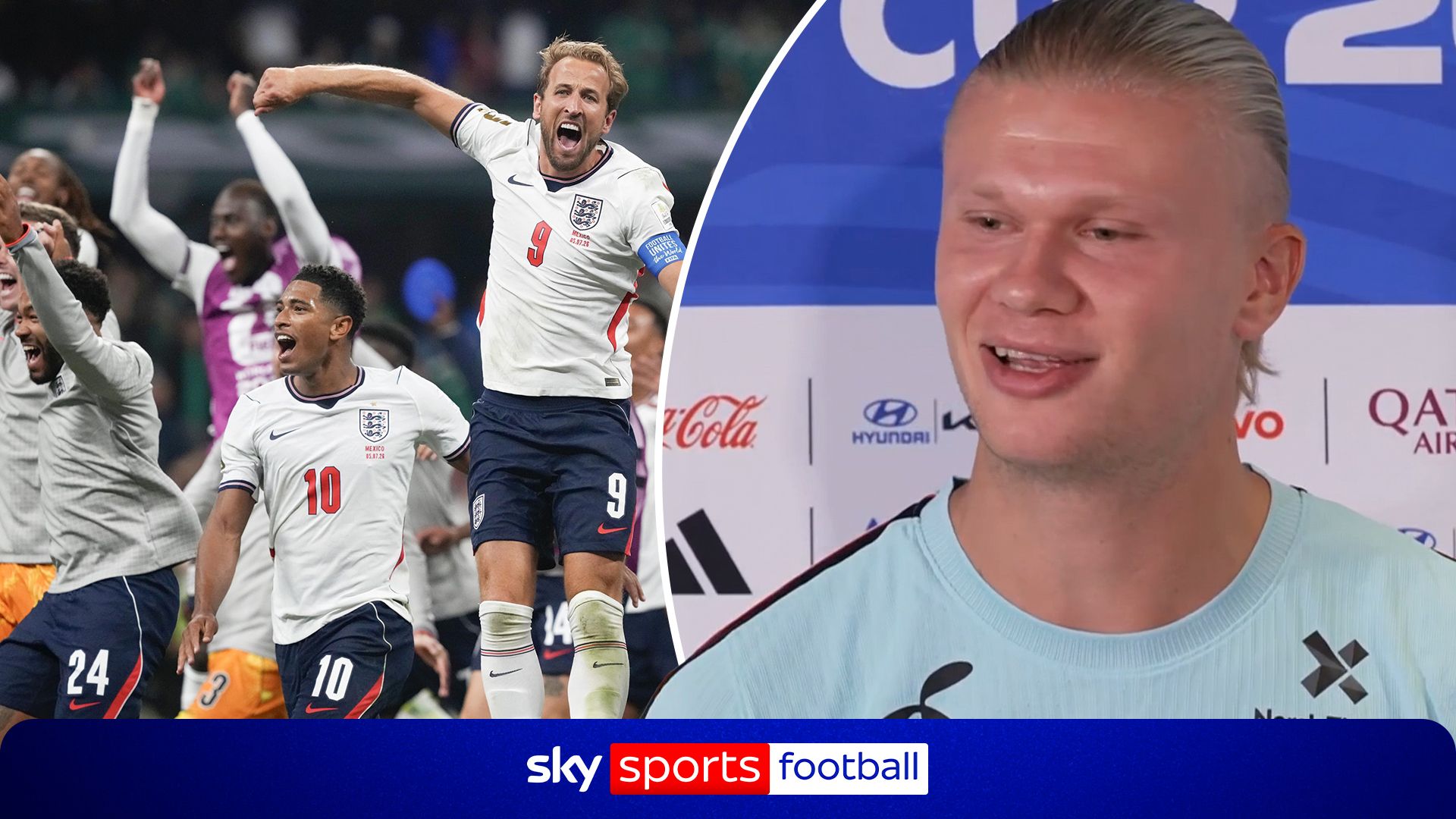 'Put pressure on the English lads!' | Haaland: Everyone should stay humble!