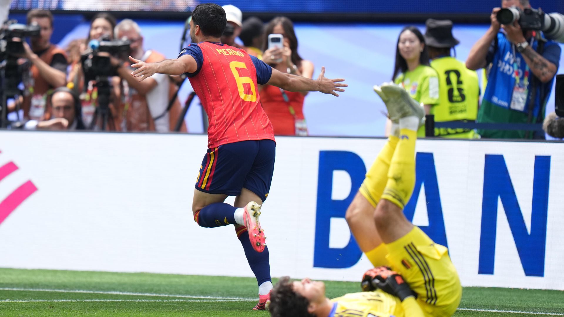 Merino wins it for Spain as another late goal dumps Belgium out LIVE!