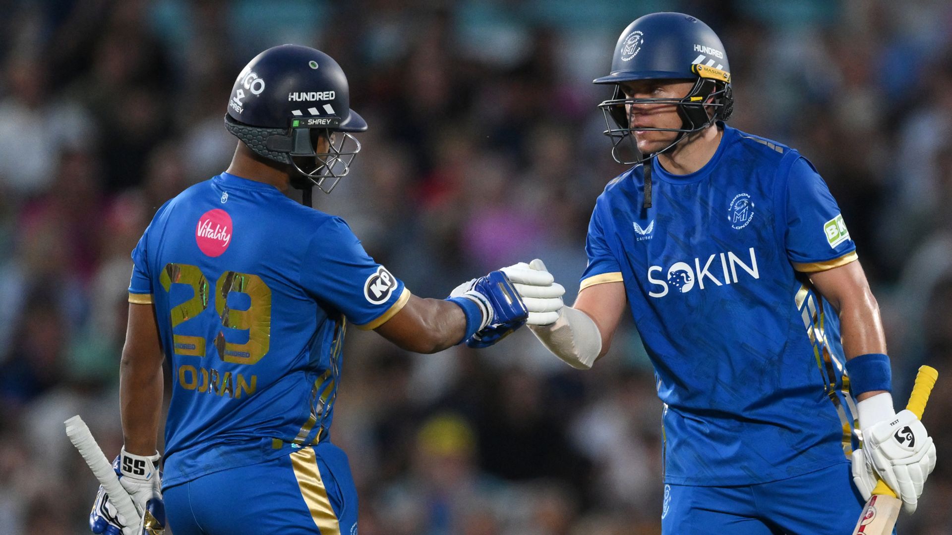 Curran, Pooran blast MI London past SunRisers in Hundred opener