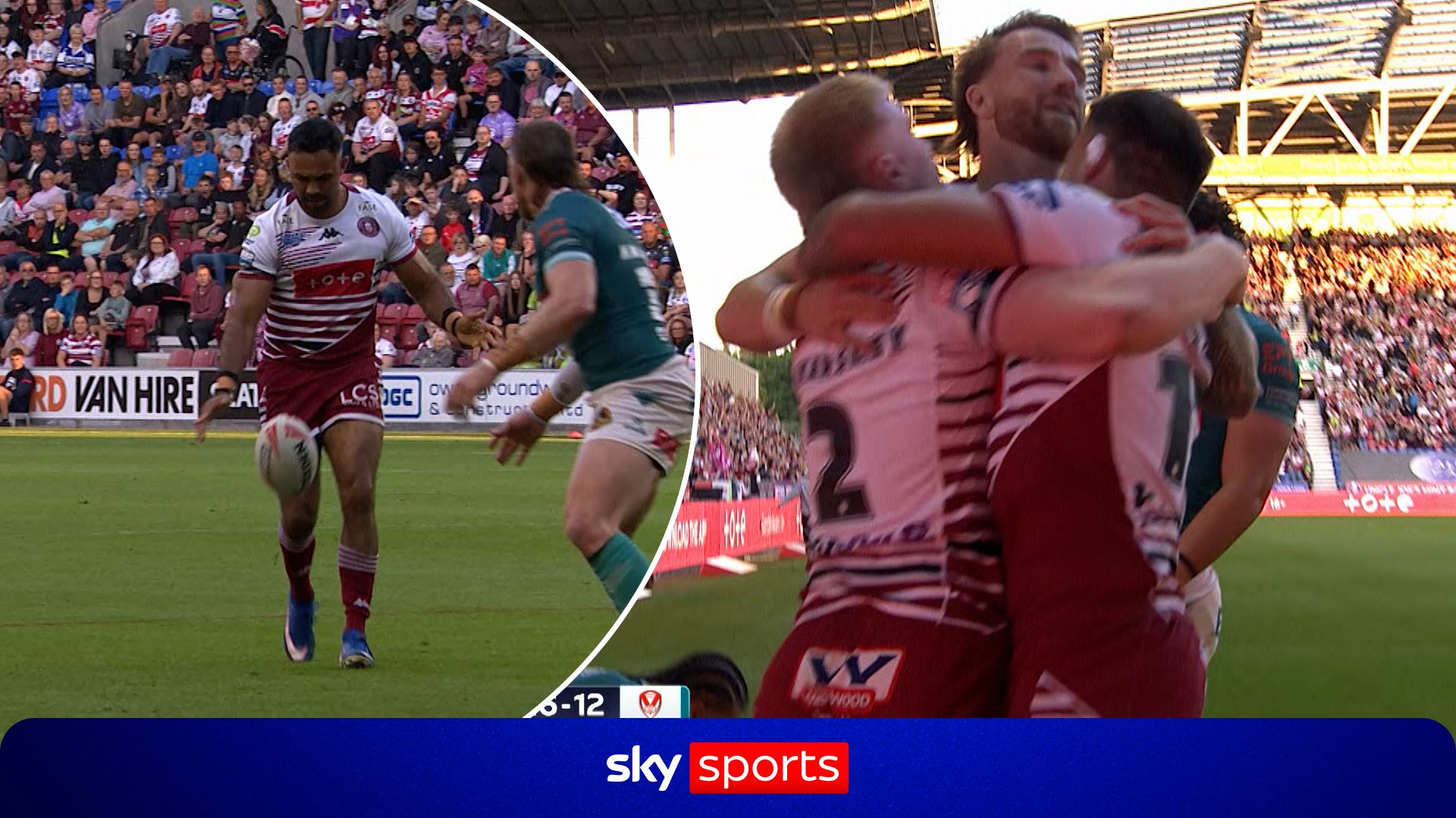 'He's at the heart of everything!' | French sets up Eckersley try with SUPERB kick