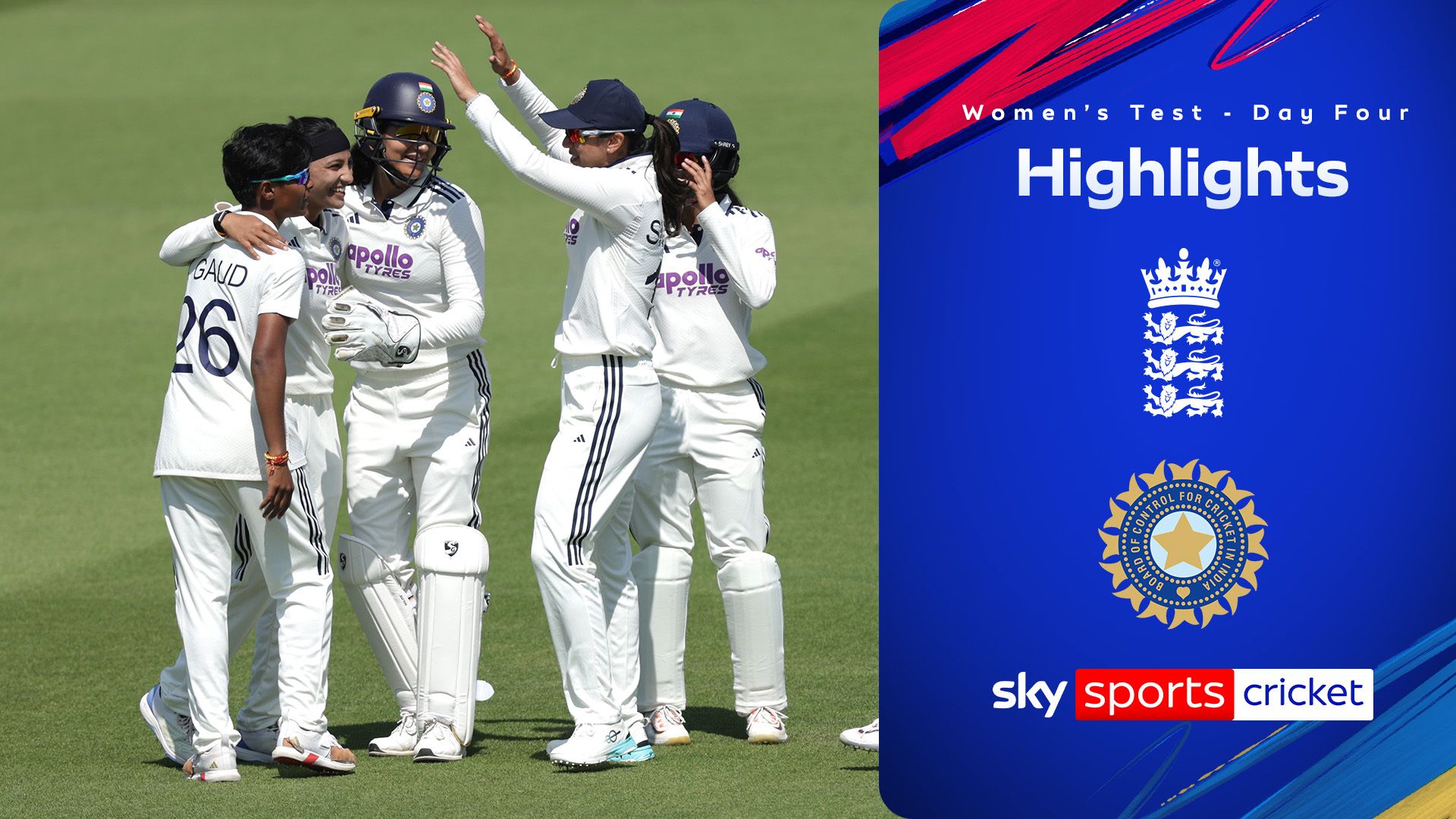 India thrash England to win first-ever Women's Test at Lord's