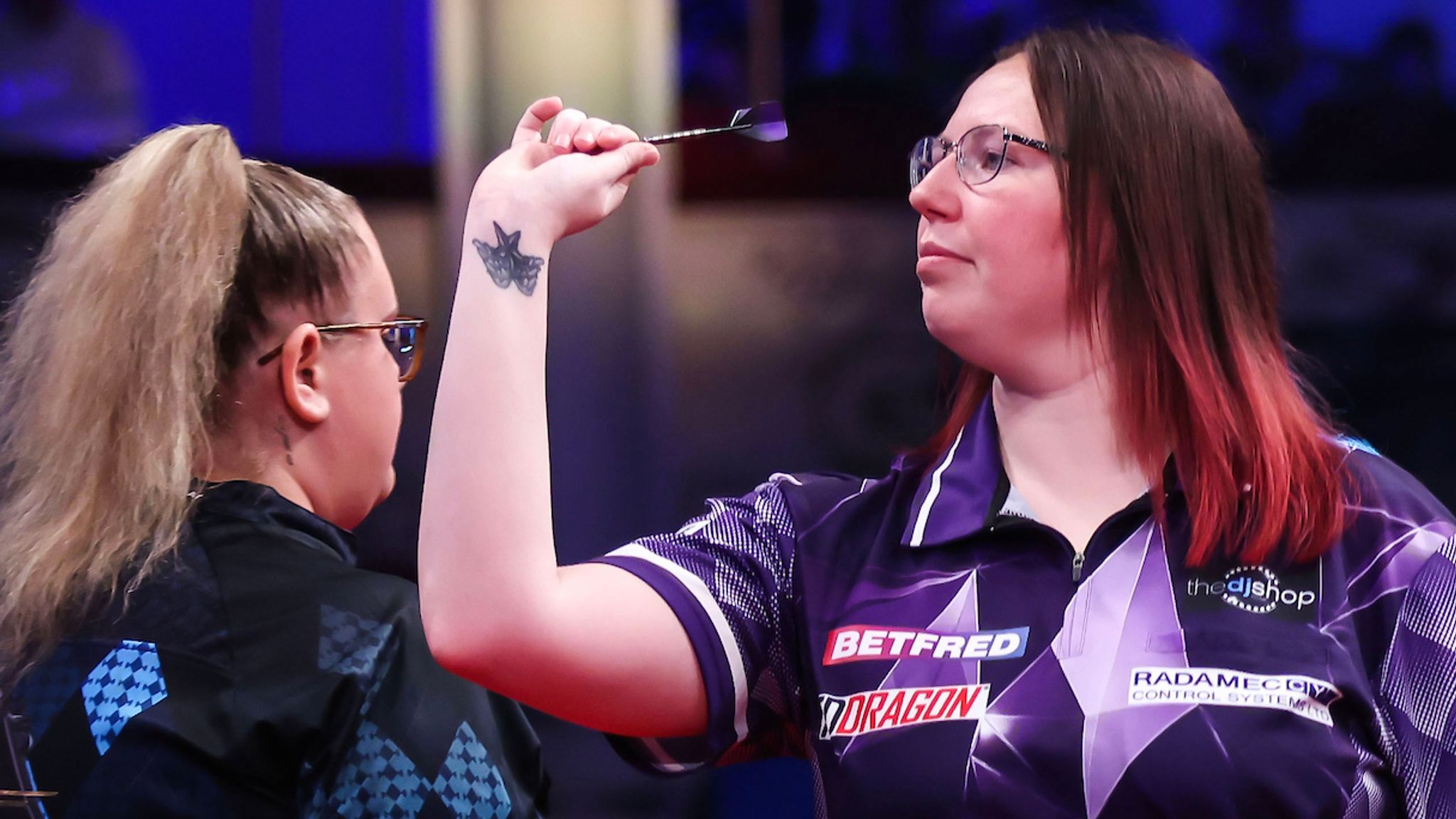 Gemma Hayter also confirmed her spot at Ally Pally