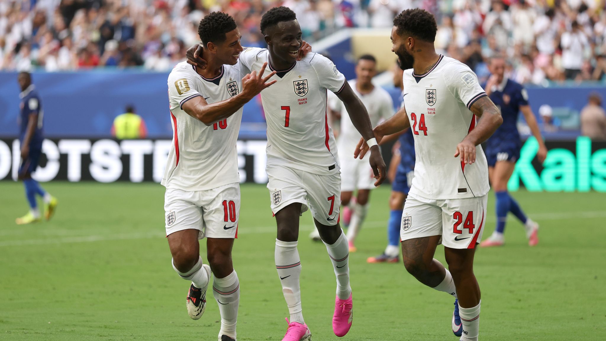 England outlasted France 6-4 in bronze medal match; Bukayo Saka hat-trick powered 10-goal thriller as Three Lions finished third